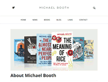 Tablet Screenshot of michael-booth.com